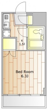 リバーサイド等々力の物件間取画像